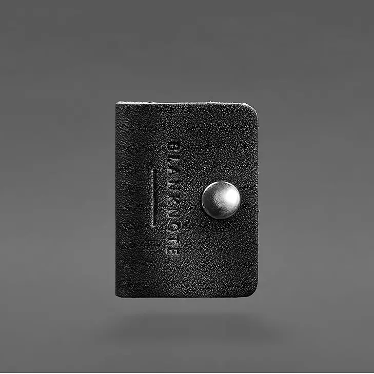 Шкіряний холдер для навушників та проводів 2.0 Чорний - фото 5