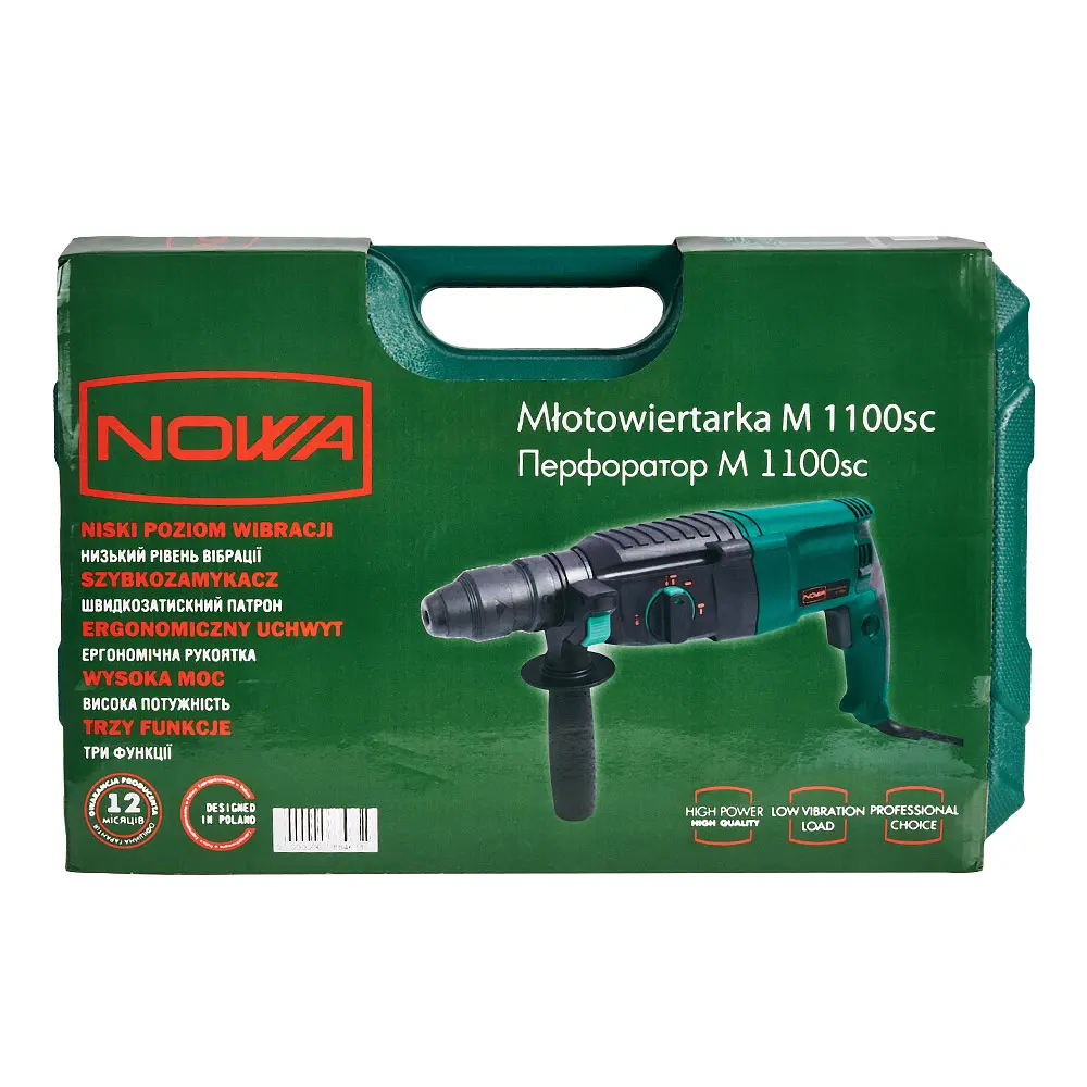 Перфоратор NOWA M 1100sc 1100Вт - фото 8