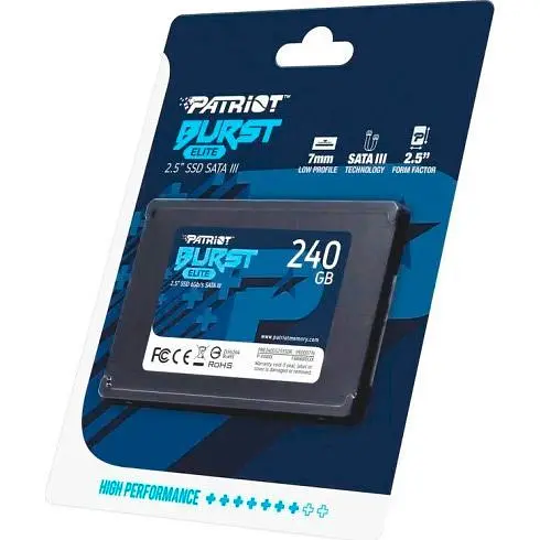 SSD накопичувач Patriot Burst Elite 240GB (PBE240GS25SSDR) [119379] - фото 5