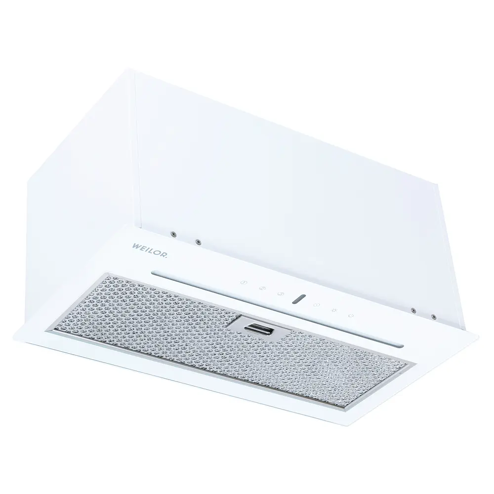 Витяжка повновбудована WEILOR PBSR 52301 GLASS WH 1100 LED Strip - фото 2