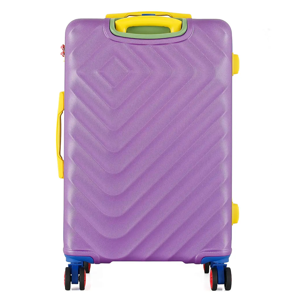 Валіза середня Semi Line 24 дюйми (M) дюйми (M) ABS-Plastic Purple (T5804-2) - фото 4