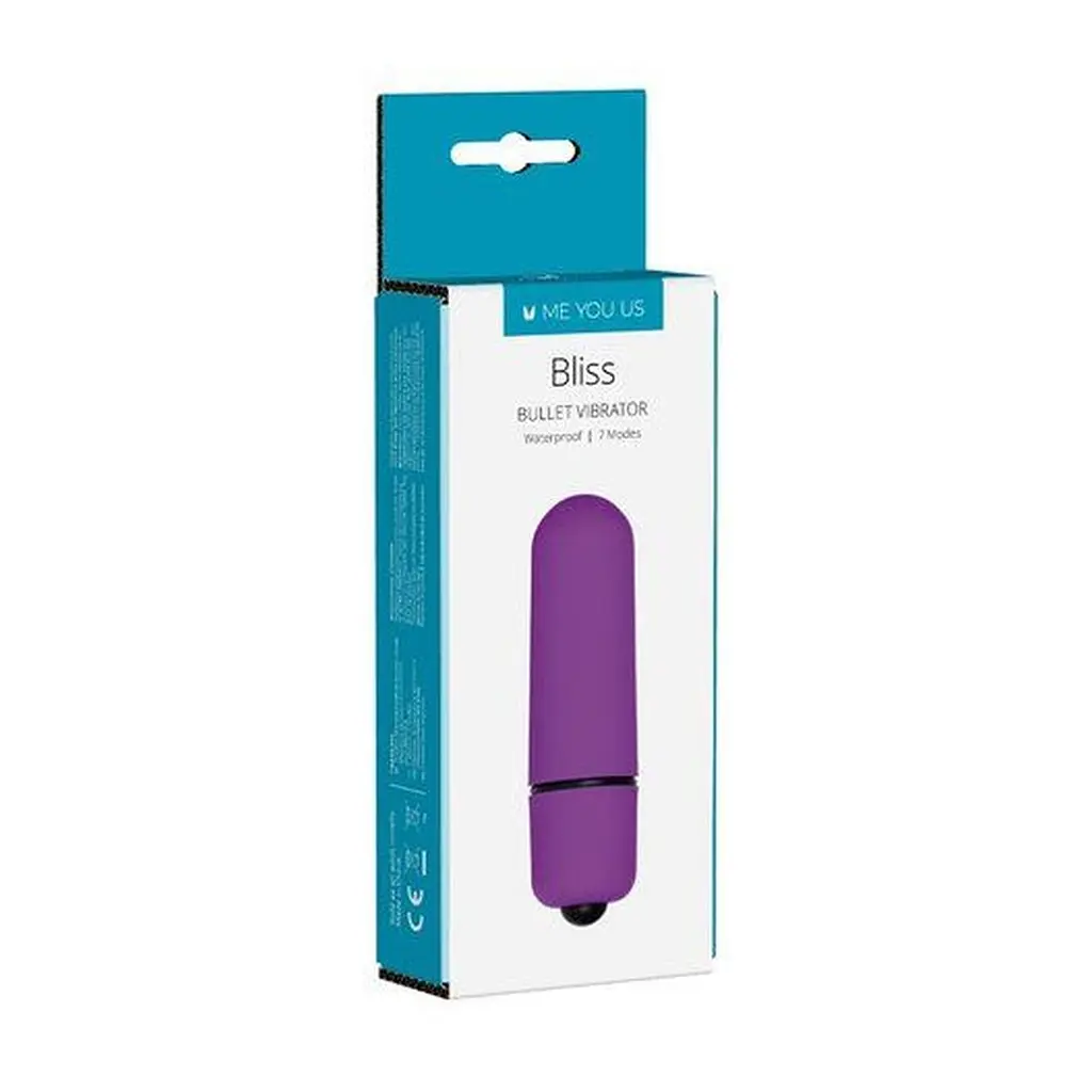 Міні-вібратор Me You Us Bliss 7 Mode Mini Bullet, 6 см (фіолетовий) - фото 2