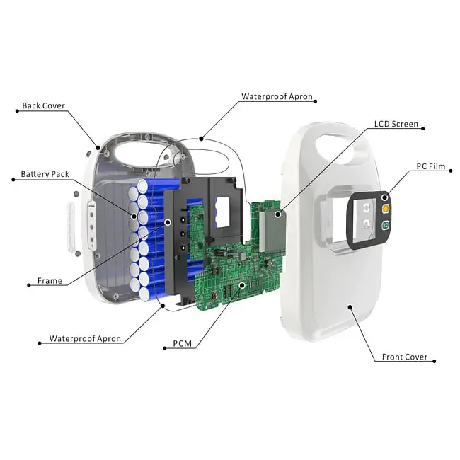 MAXOAK K5 аккумулятор для CPAP 297Wh (82500 mAh) DC 12V/15V/24V + USB 5V Power Bank Refurbished - фото 2
