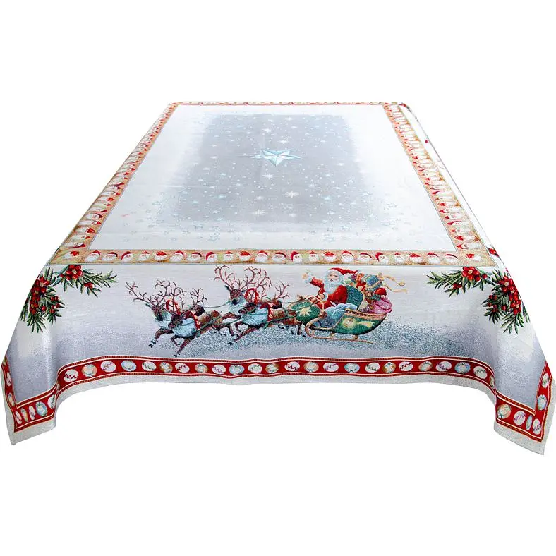 Скатерть Lefard Home Textile Estrellas гобеленовая 140х140 см (716-177) - фото 2