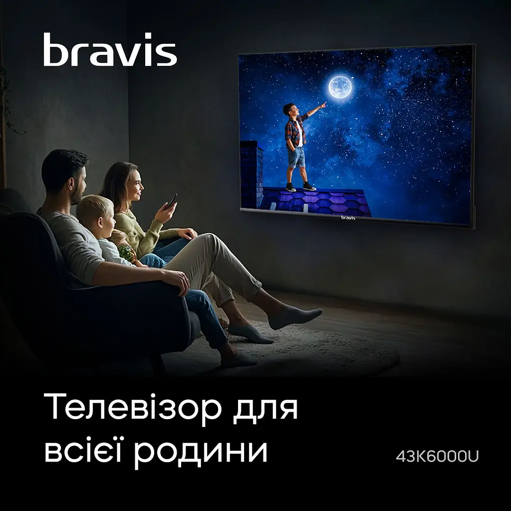 LED-телевізор Bravis 43K6000U  (6999004) - фото 8