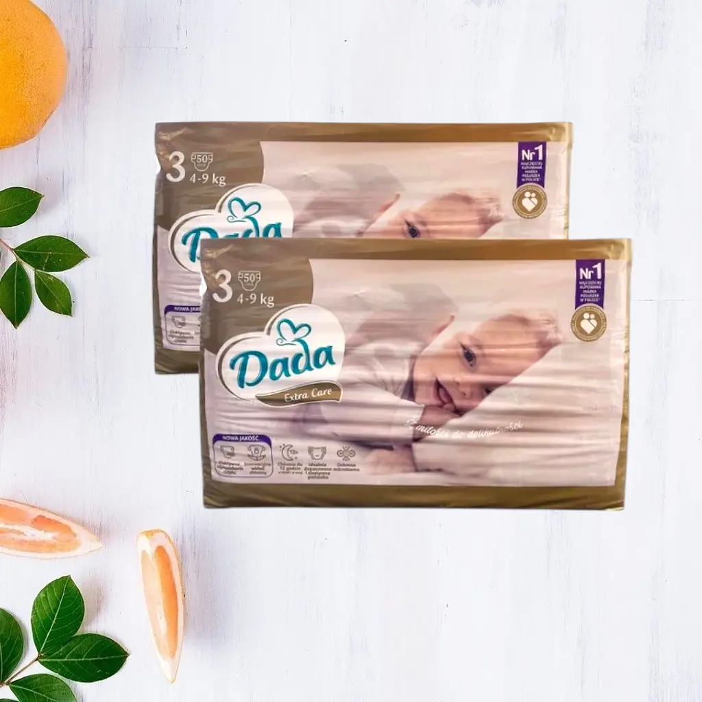 Підгузки Dada Extra Care 3 Midi 4-9кг 100шт