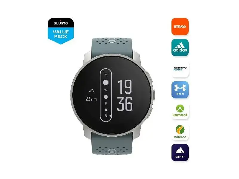 Спортивний годинник Suunto 9 Peak Moss Gray (SS050524000) - фото 8