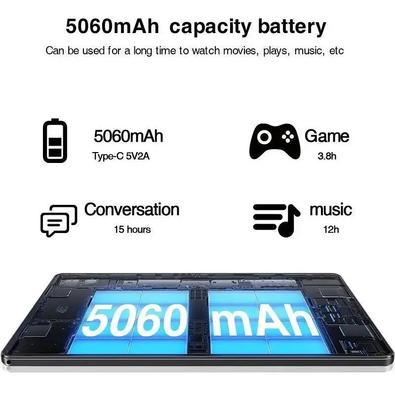 Планшет Doogee Tab U9 10.1" 3/64GB Wi-Fi сірий - фото 5