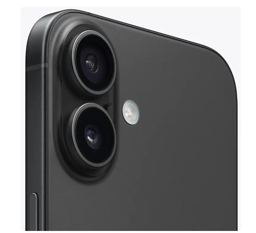 Смартфон Apple iPhone 16 Plus 128GB Black (MXVU3) - фото 2