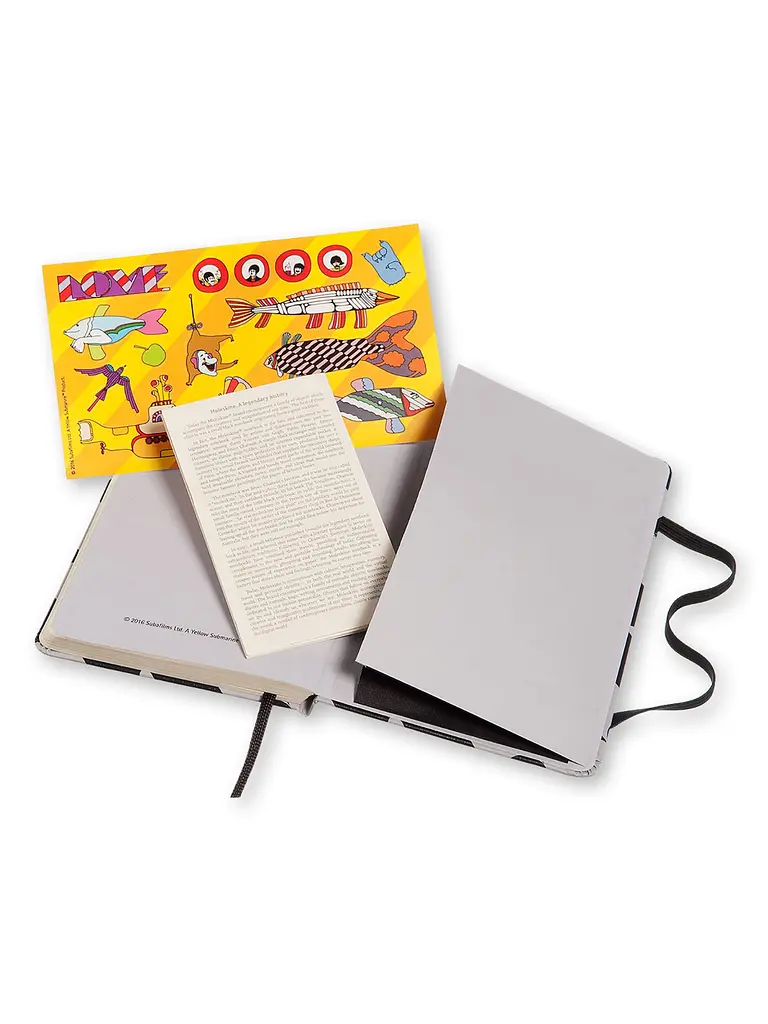 Записник Moleskine Beatles кишеньковий, Лінійка Fish (LEBEAMM710FS) - фото 5