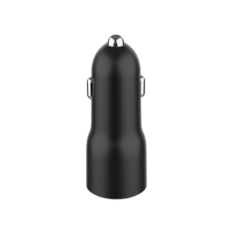 Зарядний пристрій Gembird 2xUSB-C (PD 20W) black (TA-UC-C2PD40-CAR-01) - фото 4