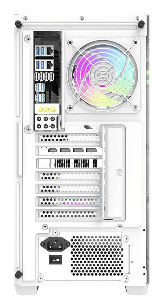 Корпус Darkflash DS900W без БЖ White (DS900W WHITE) - фото 5