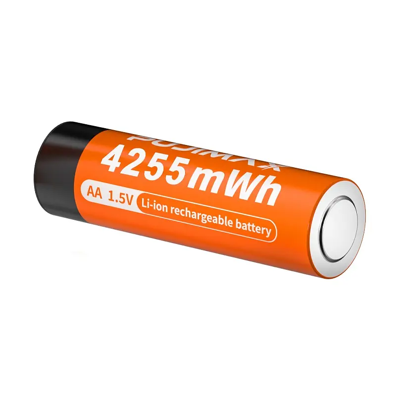 Акумулятори пальчикові AA з входом USB Type-C 4255mWh 1.5V акумуляторні батареї з роз'ємом для заряджання Pujimax 4шт з кабелем - фото 7