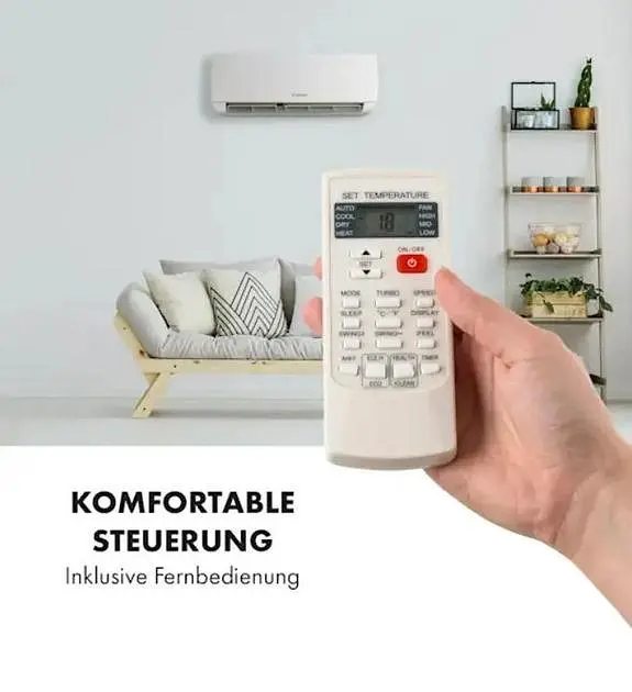 Сплит-кондиционер Klarstein Windwaker 9000 BTU (10033482) - фото 5