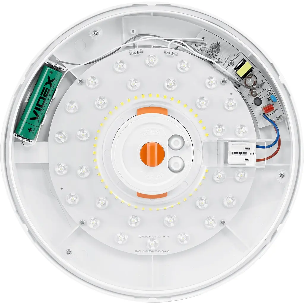Светильник LED Videx VL-CLR-EM200-2 аварийный накладной 20W 5000K 220V (VL-CLR-EM200-2) - фото 7