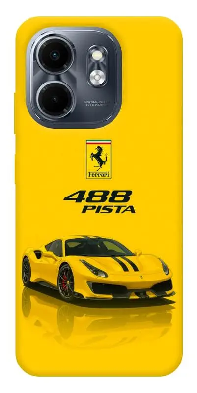 TPU чохол Demsky Yellow beast для Infinix Smart 9 4G / Hot 50i