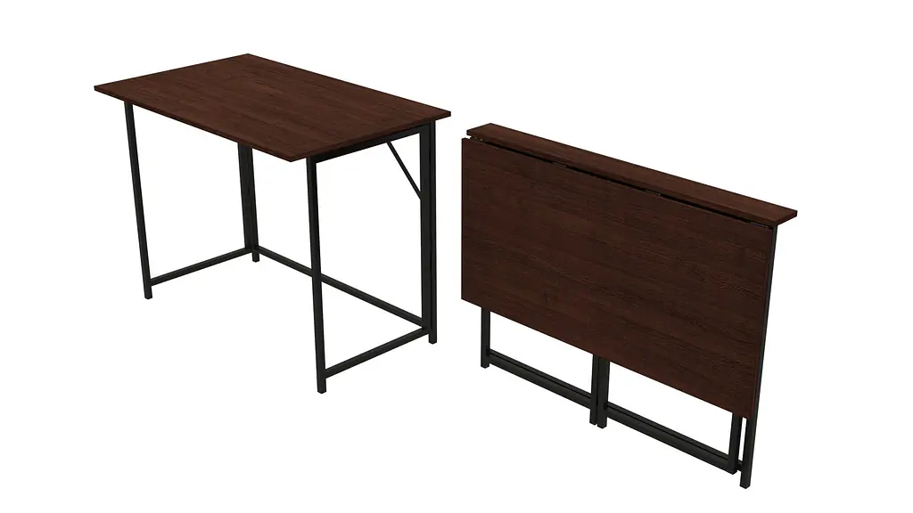 Стол раскладной Морис Ferrum-decor 750x1000x600 Черный металл ДСП Венге Магия 16 мм (FRD-105402) - фото 4