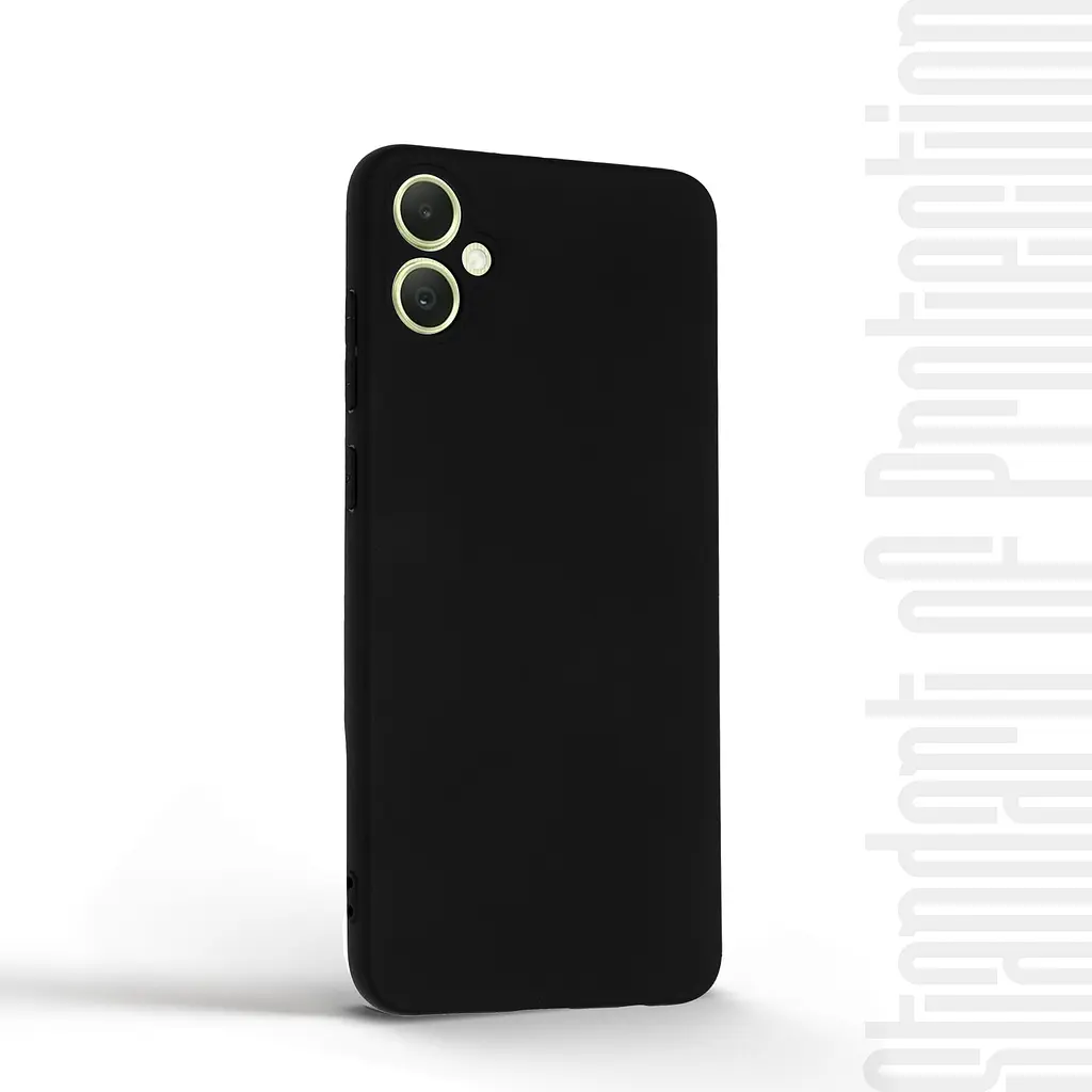Чехол-накладка для смартфона Samsung Galaxy A05 (A055) противоударный, силиконовый, термополиуретановый (ТПУ), с защитой камеры и корпуса, черный, защита всего корпуса, ArmorStandart (ARM71805) - фото 2