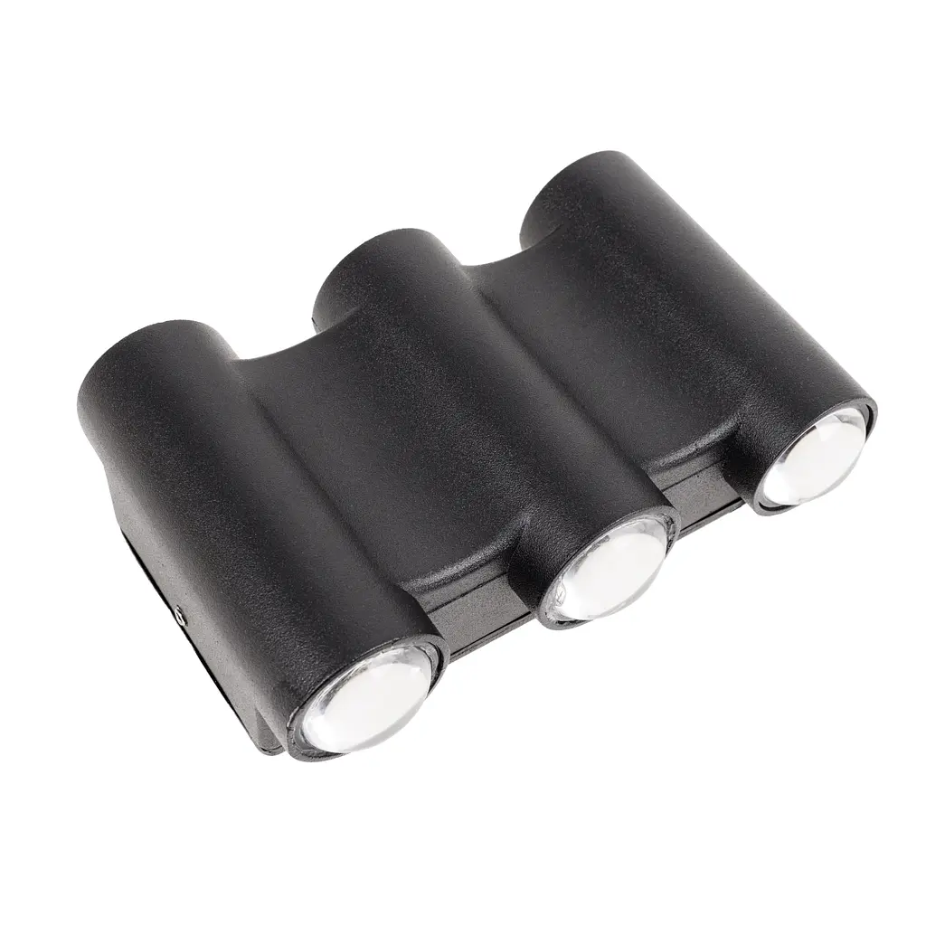 Підсвітка Brille фасадна LED 6W IP54 Black (AL-619/6) - фото 4