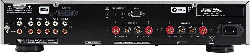Стереопідсилювач Rotel A11 MK II Black - фото 2