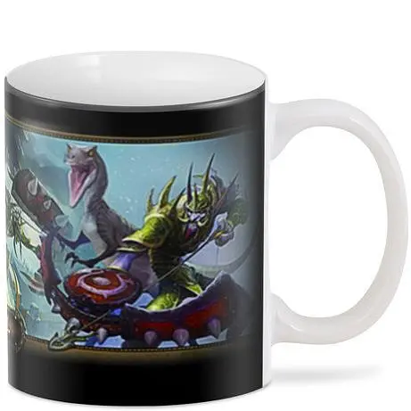 Кружка GeekLand World of Warcraft тролль WW.02.40 330 мл белая - фото 2