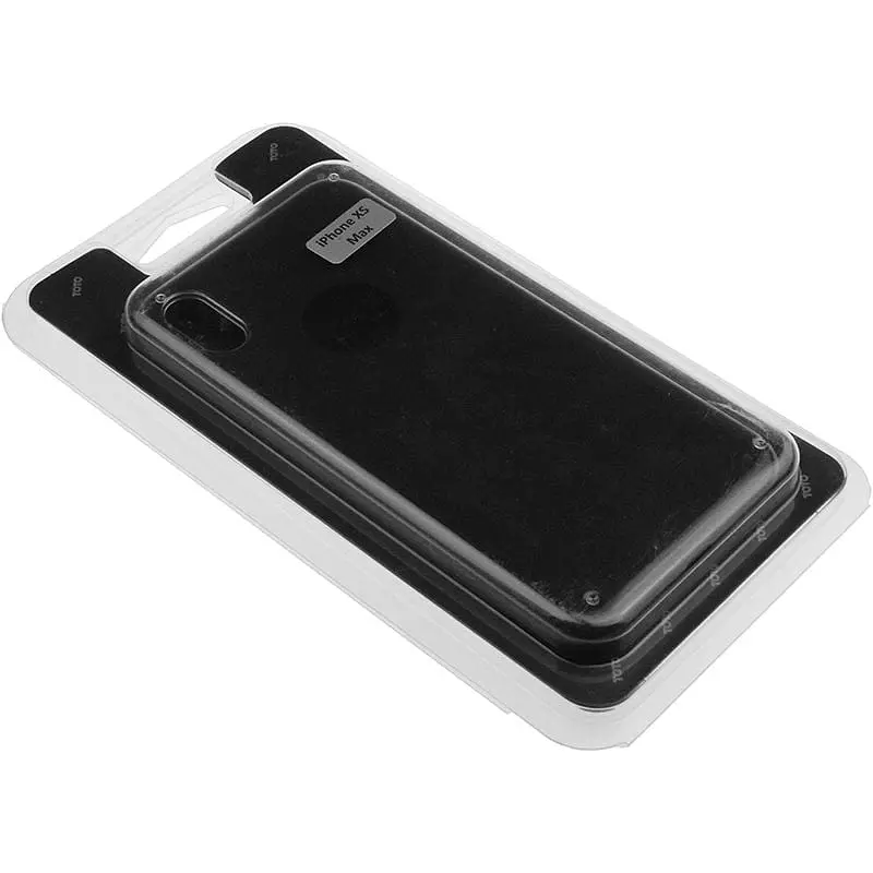 Чохол-накладка Toto TPU Shine Case iPhone XS Max Black - фото 2