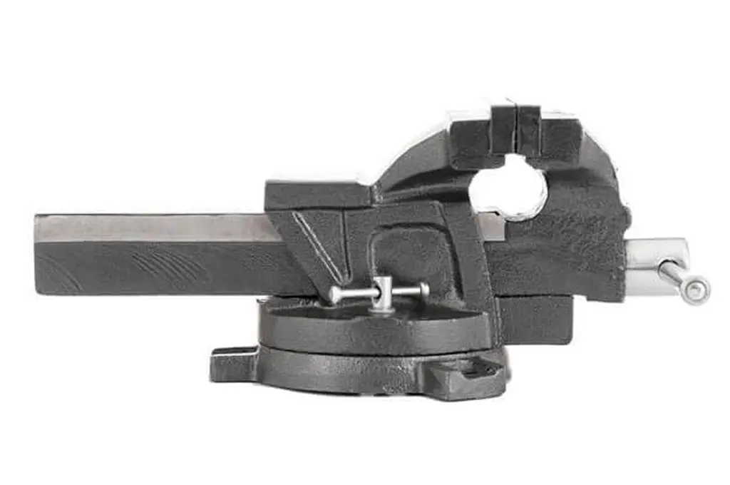 Ручні тиски поворотні слюсарні Intertool HT-0082 125 мм x 8.3кг - фото 3