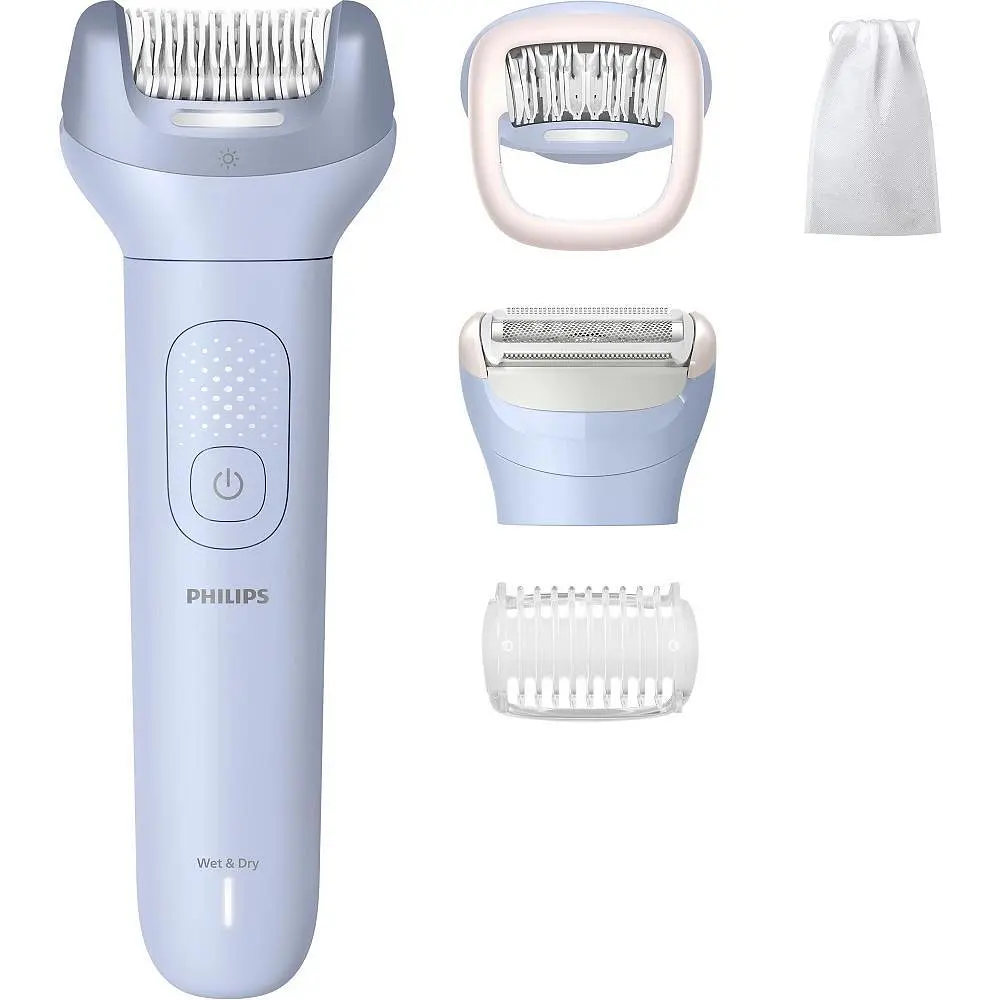 Епілятор Philips Series 8000 дисковий біло-голубий (BRE709/00) - фото 2