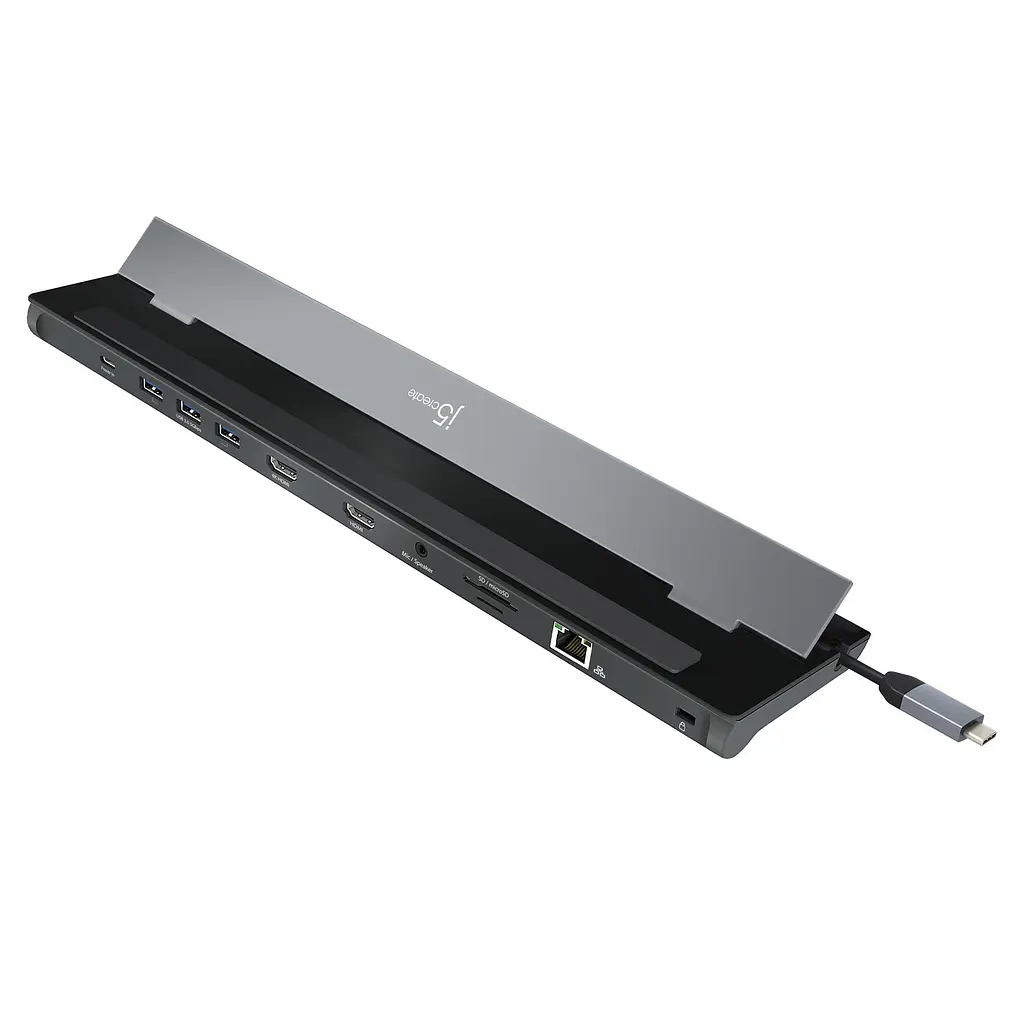 Док-станція J5create USB-C 10-в-1 (JCD542-N) - фото 4