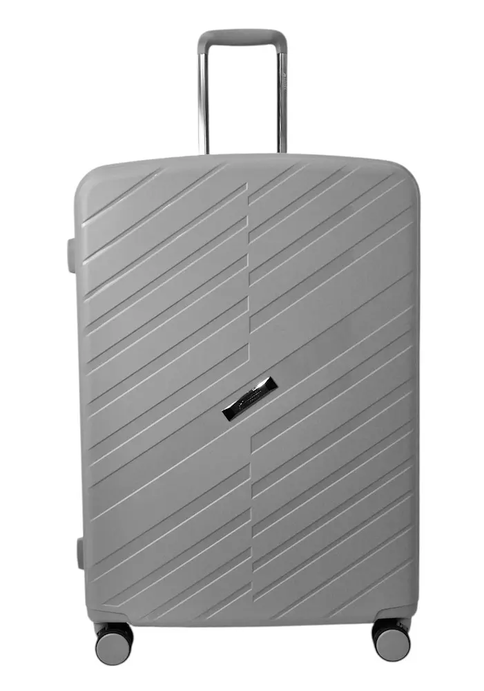 Валіза велика Airtex 229 L поліпропілен 78×53×30 см Сріблястий - фото 8