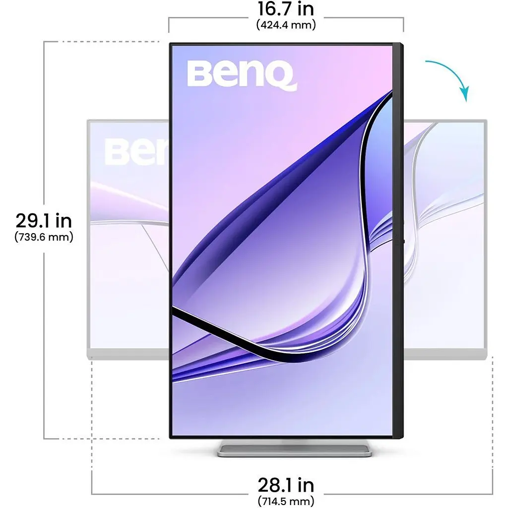 Монитор BenQ 31.5` MA320U (9H.LMXLB.QBE) [147891] - фото 4