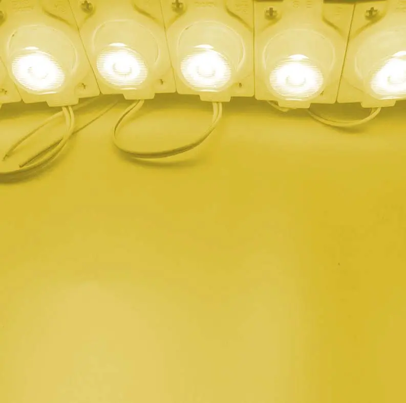 Світлодіодний модуль 12V SMD3030 1,5W 46x32 мм 120lm IP67 Жовте світло 1 шт - фото 3