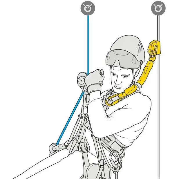 Самостраховка Petzl Asap'sorber Int 40cm (1052-L071AA01) - фото 2