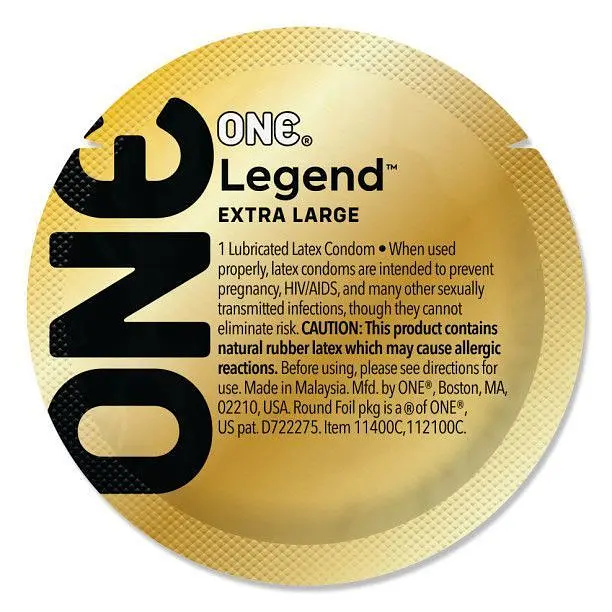 Презерватив ONE Legend XL – для справжніх титанів, 1 шт One One Legend XL 101882
