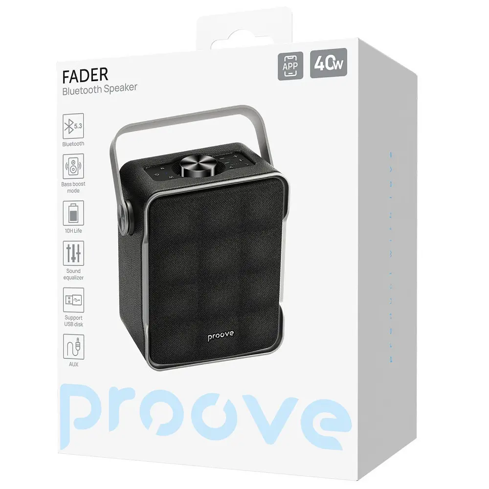 Портативна Акустика Proove Fader 40W (APP) - фото 2