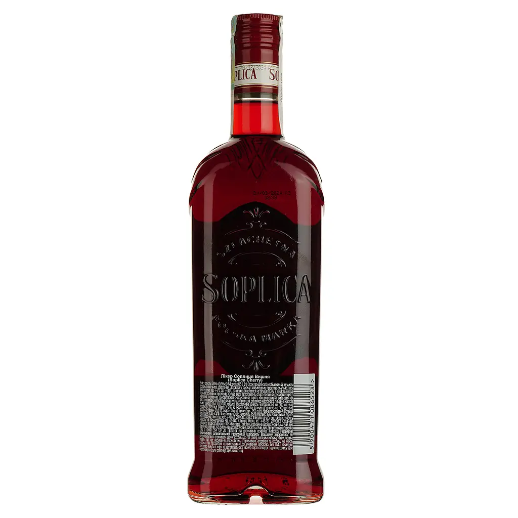 Лікер Soplica Cherry 28% 0.5 л - фото 2