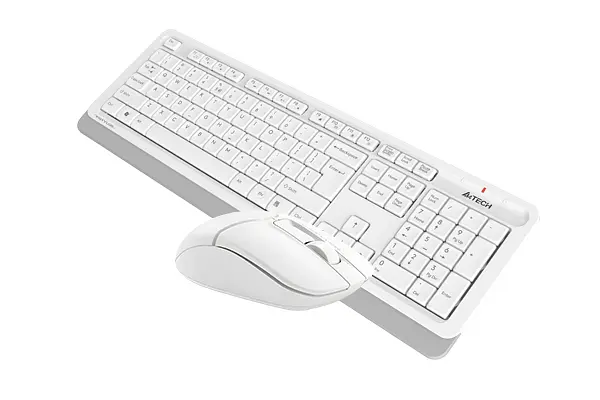 Комплект (Клавіатура та миша) A4Tech FG1012 Fstyler Wireless White (FG1012 (White)) - фото 3