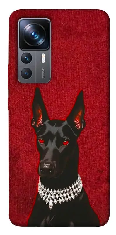 TPU чохол Demsky Premium doberman для Xiaomi 12T / 12T Pro