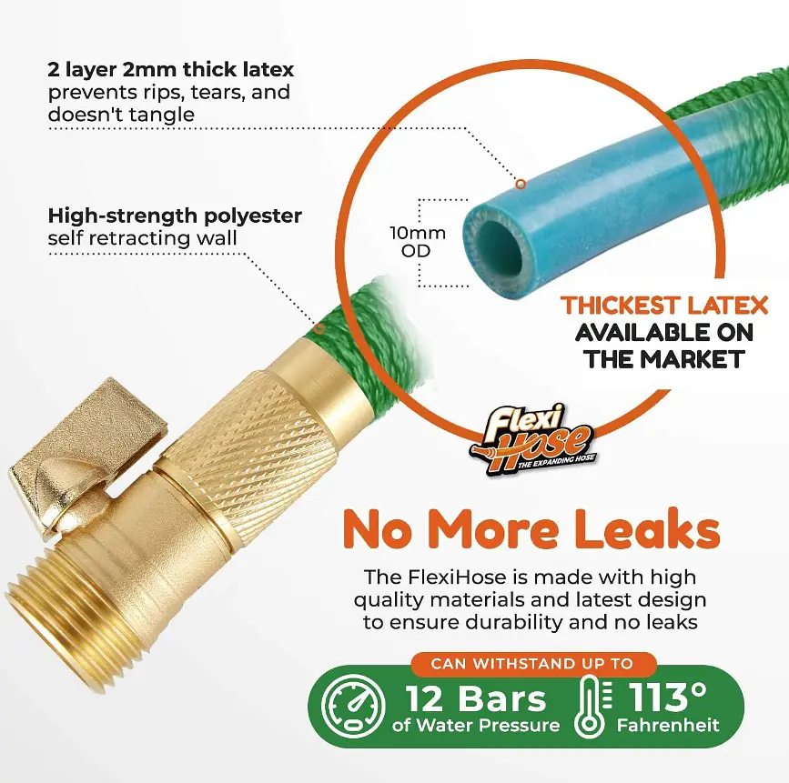 Садовий шланг Flexi Hose 23 м — інноваційний та зручний вибір для вашого саду! - фото 3