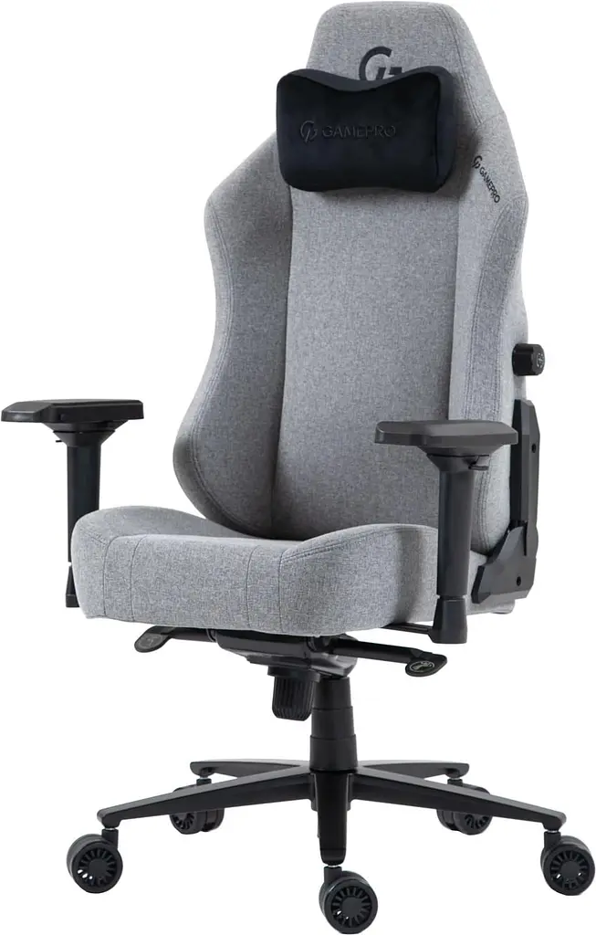 Ігрове крісло GamePro GC775G Fabric Gray (GC775G) - фото 3