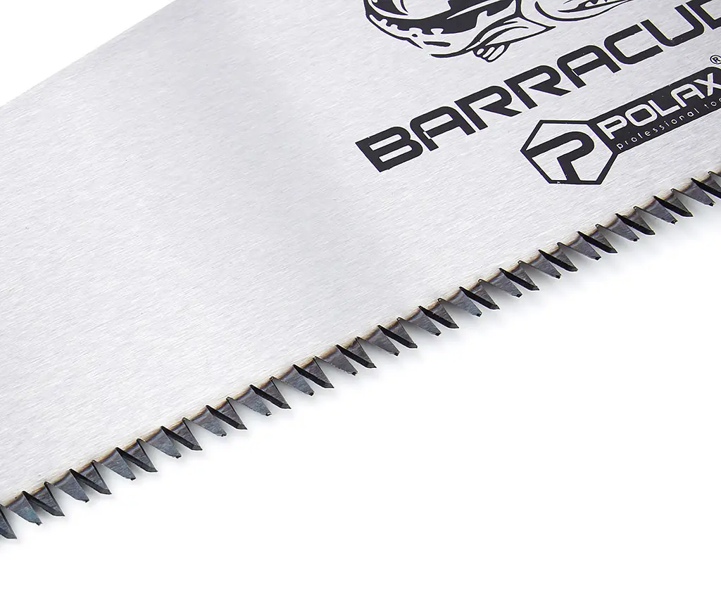 Ножівка по дереву Polax пила Barracuda з тристороннім заточенням 400 мм (47-001) - фото 2