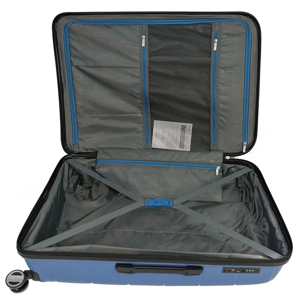 Валіза на 4 колесах Paklite Mailand Deluxe L TL074249 Bright Blue (TL074249-25) - фото 6
