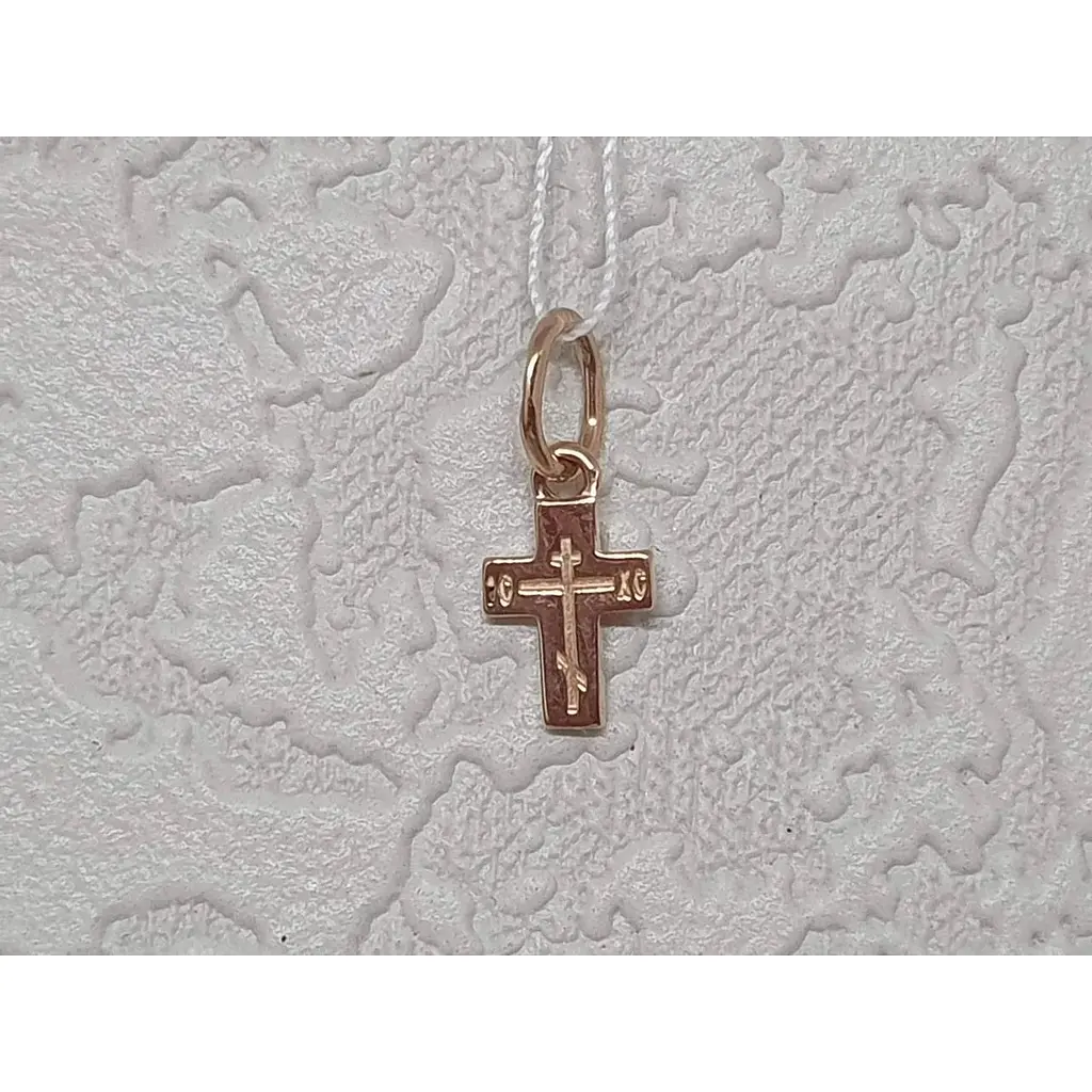 Золотой крестик Tango Спаси и сохрани. 240238 - фото 3