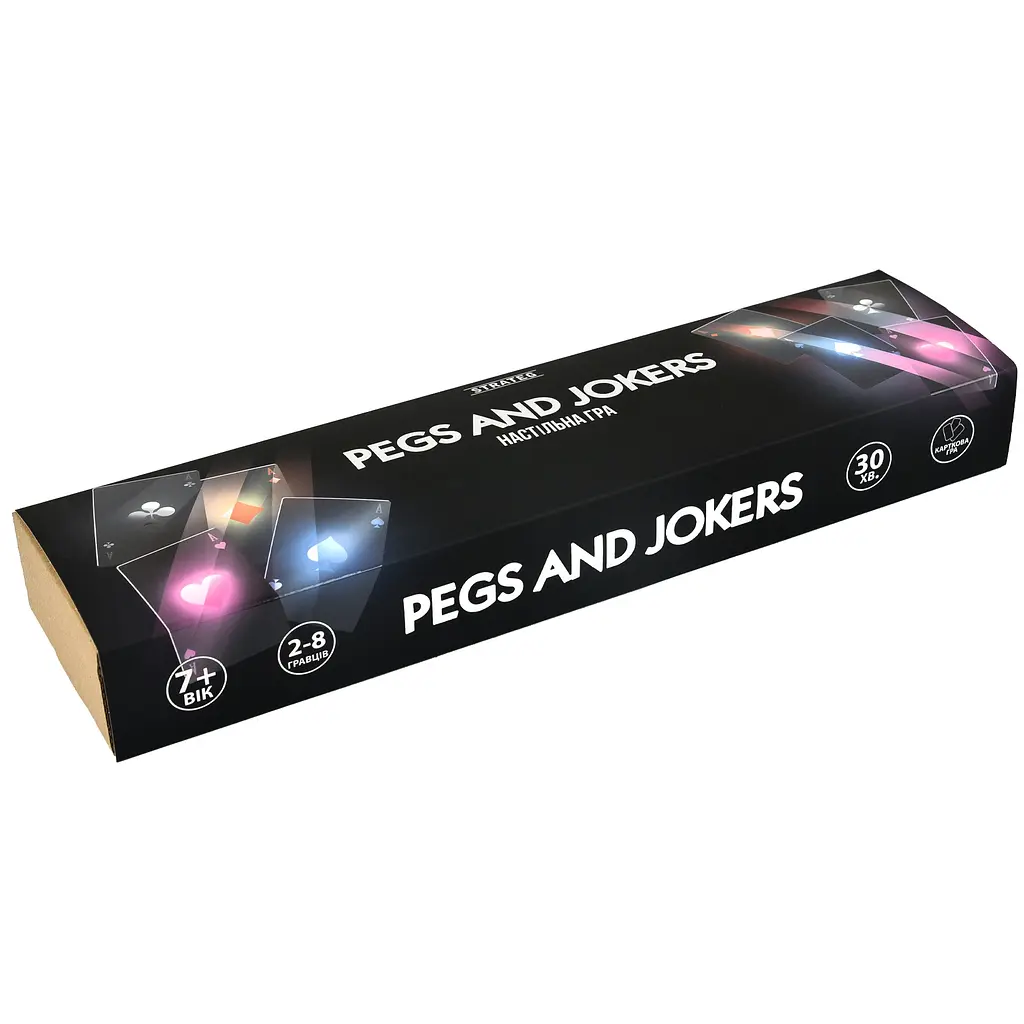 Настільна гра Strateg Pegs and Jokers (30348) - фото 2