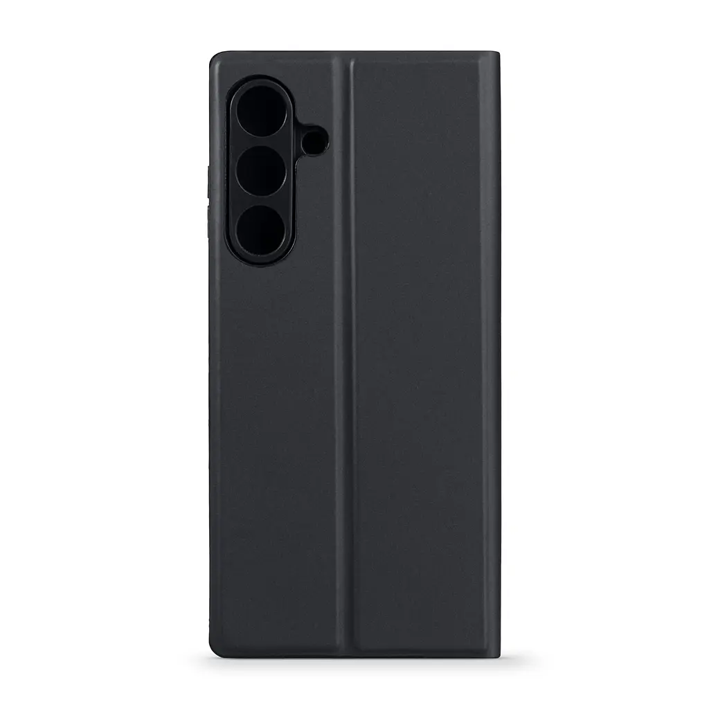 Чехол-книжка для Samsung Galaxy S25 FE 5G, OneFold Case, черный, из экокожи (PU) и TPU, с магнитом, с подставкой и отделением для карт, трансформируемый в подставку, противоударный, защита всего корпуса, ArmorStandart (ARM86157) - фото 2