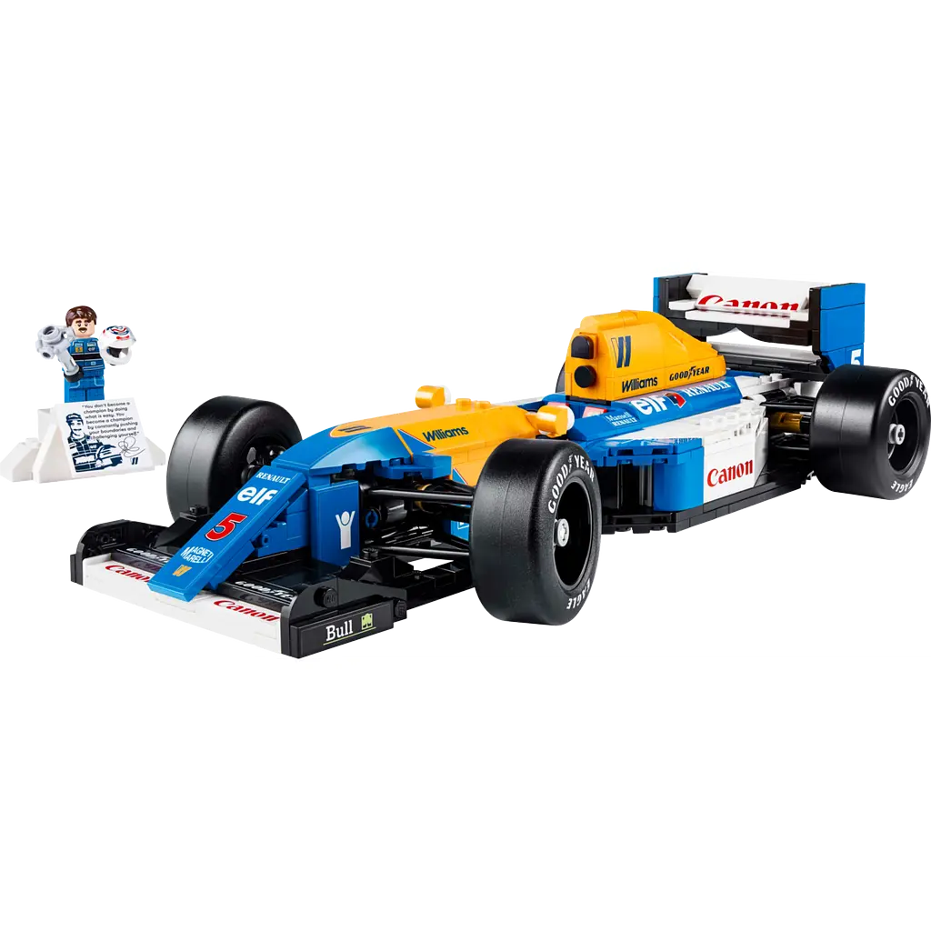 Конструктор LEGO Icons Williams Racing FW14B и Найджел Мэнселл 799 деталей (10353) - фото 2