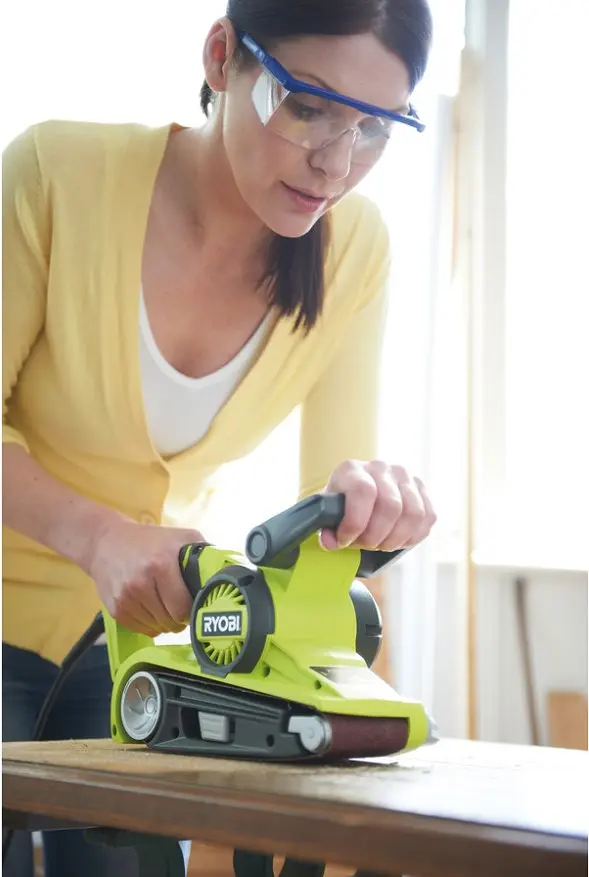 Шліфмашина стрічкова Ryobi EBS800 800 Вт - фото 6