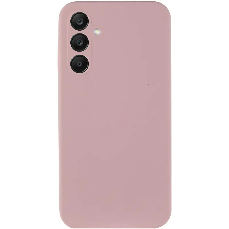 Чохол Silicone Cover Ummi Lakshmi Full Camera (AA) для Samsung Galaxy S25+ Рожевий / Pink Sand - фото 2