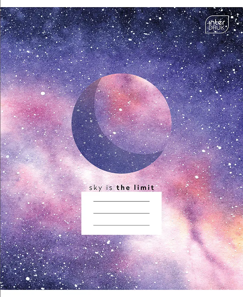 Набор тетрадей Interdruk Premium Galaxy ученические клетчатые А5+ 48 листов 4 шт. (339461-4) - фото 2