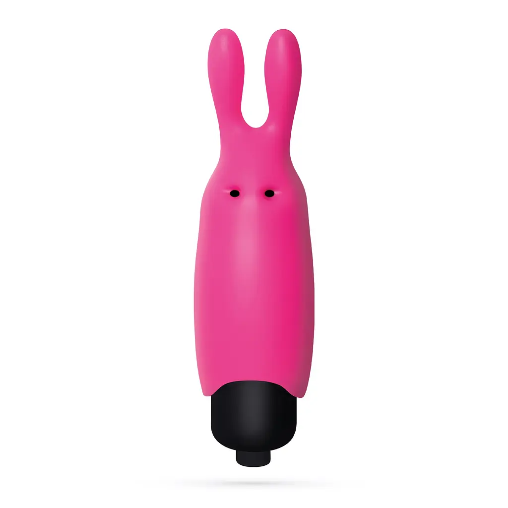 Вібратор Crushious O-Pet Rabbit 10 режимів рожевий 8.8х2.4 см - фото 2